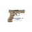 Glock 19X Desert Blowback 6 mm Airsoft Tabanca (Green Gas)