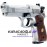BERETTA M92 FS Cal. 4,5 mm. (Ahşap Kabza) Nikel
