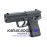 Heckler & Koch P8 A1 Blowback 6 mm Airsoft Tabanca (Green Gas)