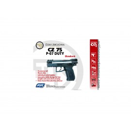 CZ75 P07 DUTY ÇİFT RENK BLOWBACK HAVALI TABANCA