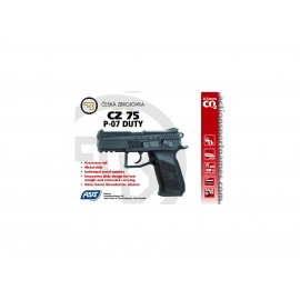 CZ75 P07 DUTY SİYAH HAVALI TABANCA