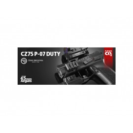 CZ75 P07 DUTY SİYAH BLOWBACK HAVALI TABANCA