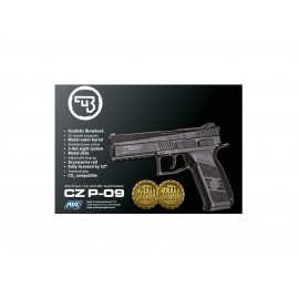 CZ P09 SİYAH-ÇÖL BLOWBACK AIRSOFT TABANCA