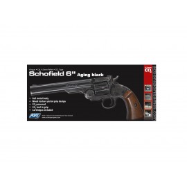 SCHOFIELD 6 '' SİYAH TOPLU HAVALI TABANCA ( PELLET )