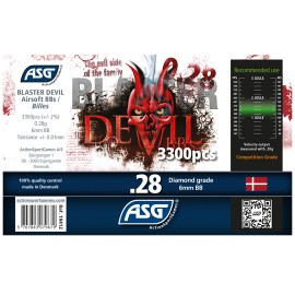 0,28 GR 3300'LÜK DEVIL PLASTİK BB