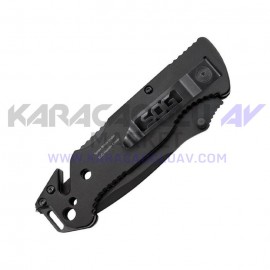 SOG FF-25 Escape Tırtıklı Çakı - Siyah