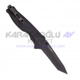 SOG Flash II Tanto Siyah Düz ve Tırtıklı Bıçak