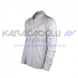 VAV Uzun Kol Gömlek Tacflex-01 Beyaz
