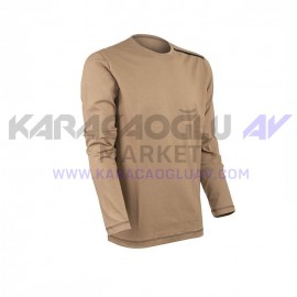 VAV Baseti-04 Uzun Kol Sweatshirt Bej