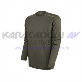 VAV Baseti-04 Uzun Kol Sweatshirt Haki