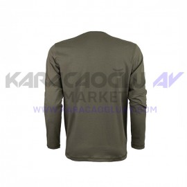 VAV Baseti-04 Uzun Kol Sweatshirt Haki