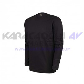 VAV Baseti-04 Uzun Kol Sweatshirt Siyah