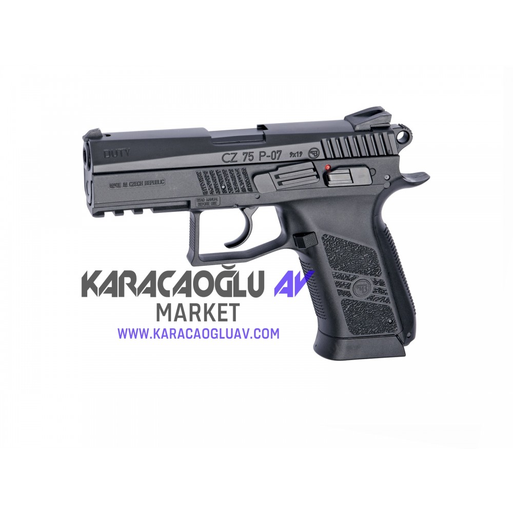 CZ75 P07 DUTY SİYAH BLOWBACK AIRSOFT TABANCA