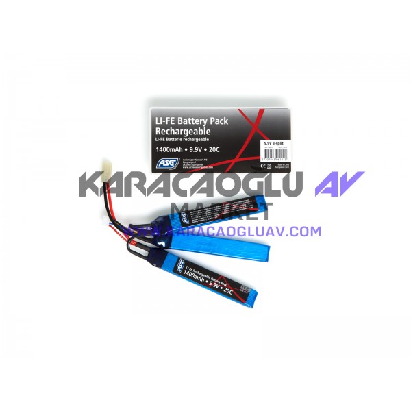 9,9V 1400 MAH LİFE PİL