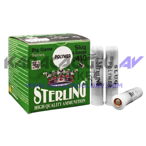 STERLİNG 36 CAL POLYMER TEK KURŞUN