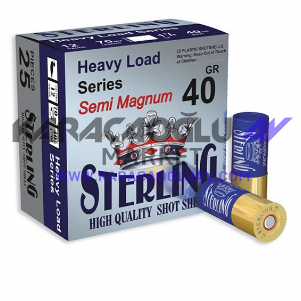 STERLİNG 40 GR MAGNUM AV FİŞEĞİ