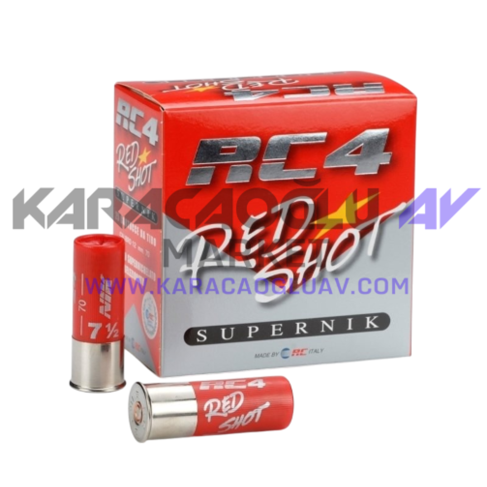 RC RED SHOT SUP.NIK 24 GR NO: 9,5