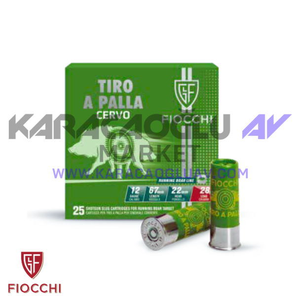 FIOCCHI TIRO A PALLA CERVO TEK KURŞUN