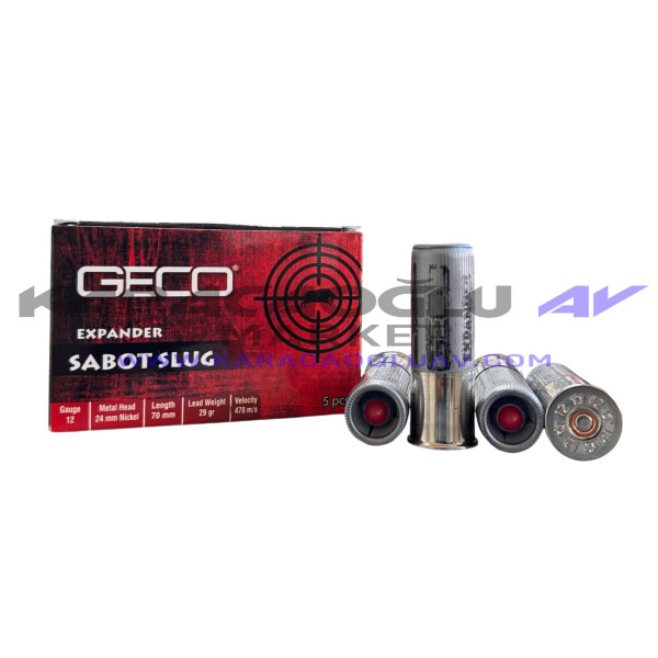 GECO EXPANDER SABOT TEK KURŞUN