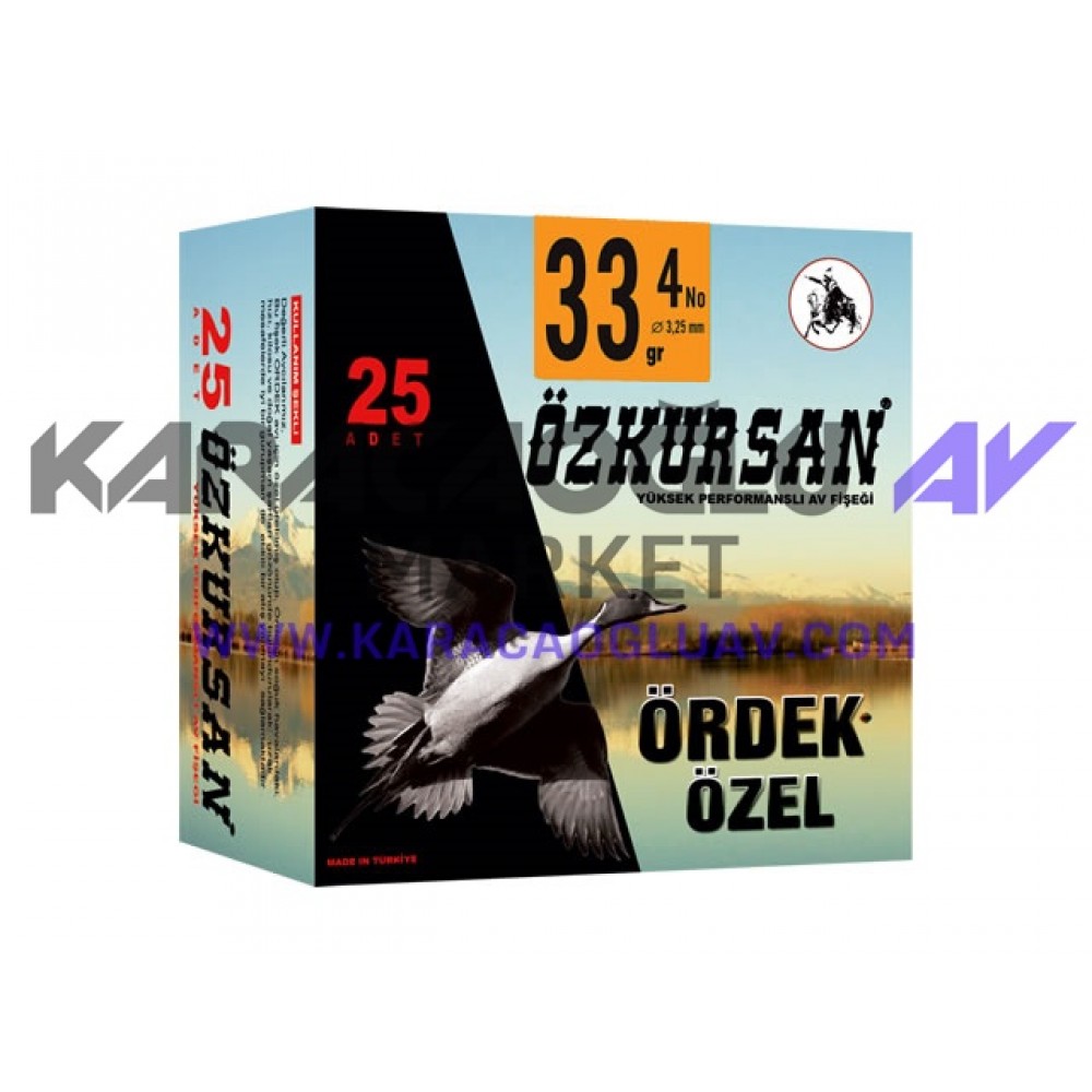 ÖZKURSAN 33 GR ÖRDEK DOLUSU