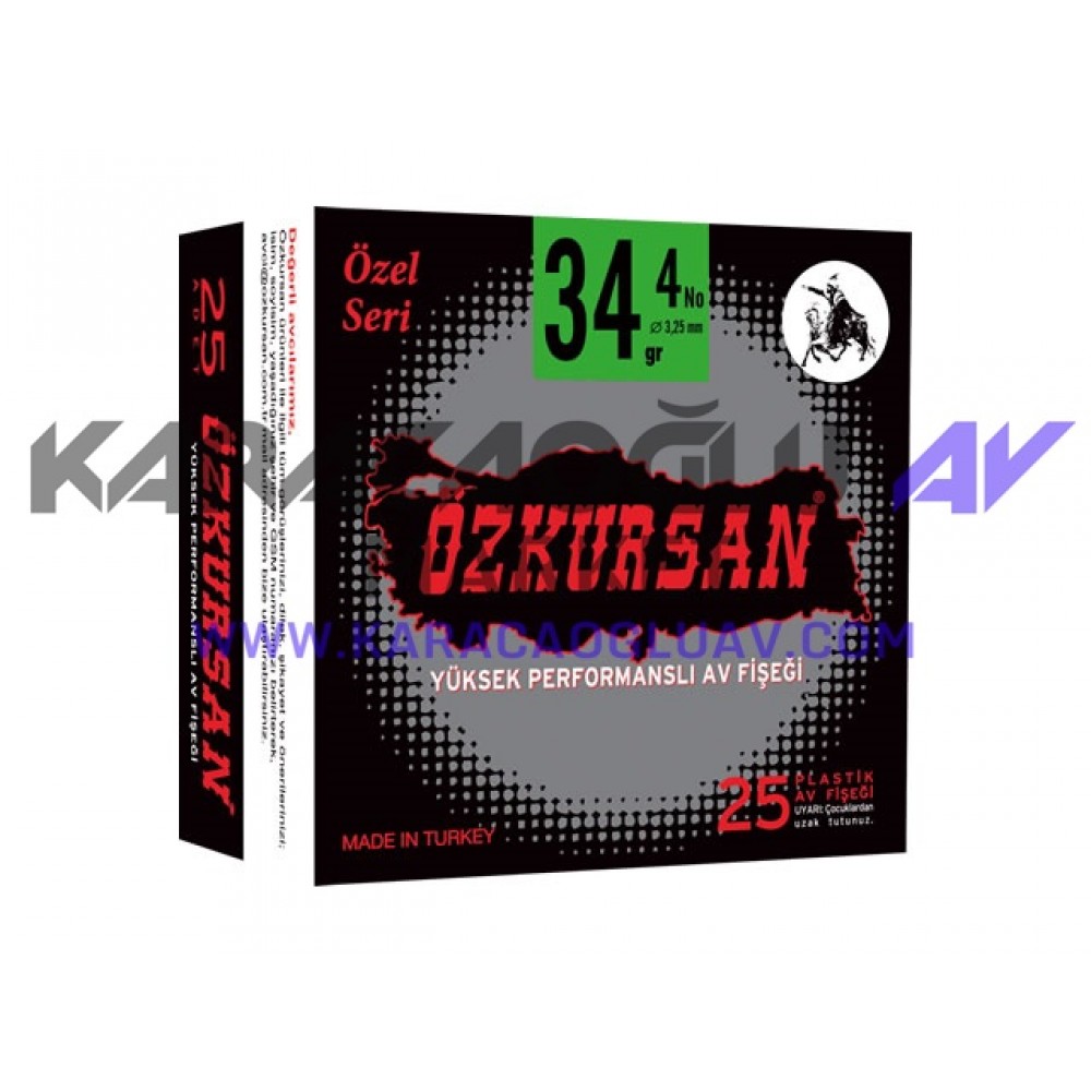 ÖZKURSAN 34 gr AV FİŞEĞİ