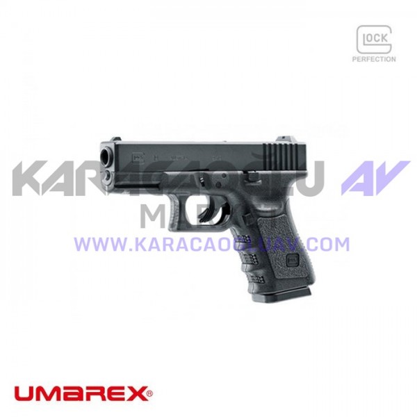 UMAREX Glock 19 4,5MM Havalı Tabanca - Co2, Siyah