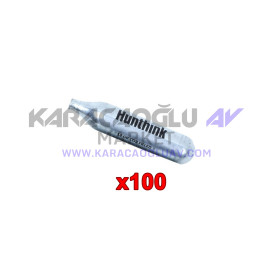 HUNTHINK 12 Gram CO2 Havalı Silah Tüpü 100 ADET HUNTHINK 12 Gram CO2 Havalı Silah Tüpü 100 ADET