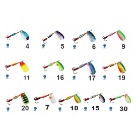 DFT SP04 Spinner Kaşık 13,6 g 7,8 cm