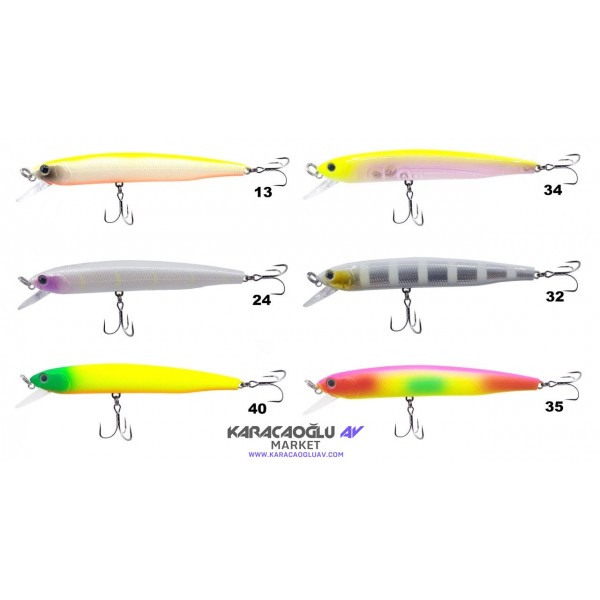 Kendo Black Bass Minnow 95F 7,5 gr Suni Yem