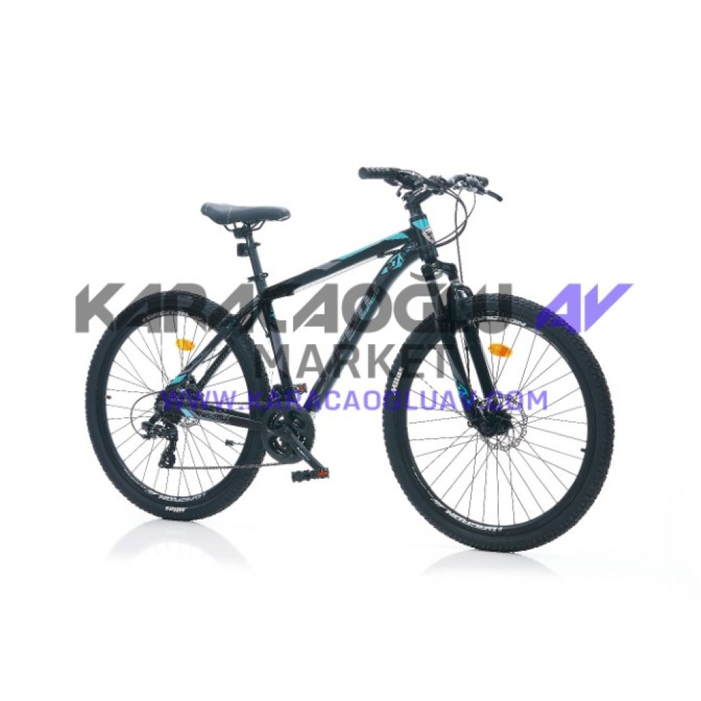 CORELLI FELIX 2.0  RIM :26   SIZE :15   COLOR : BLACK  S.C  :TURQUOISE-GREY  