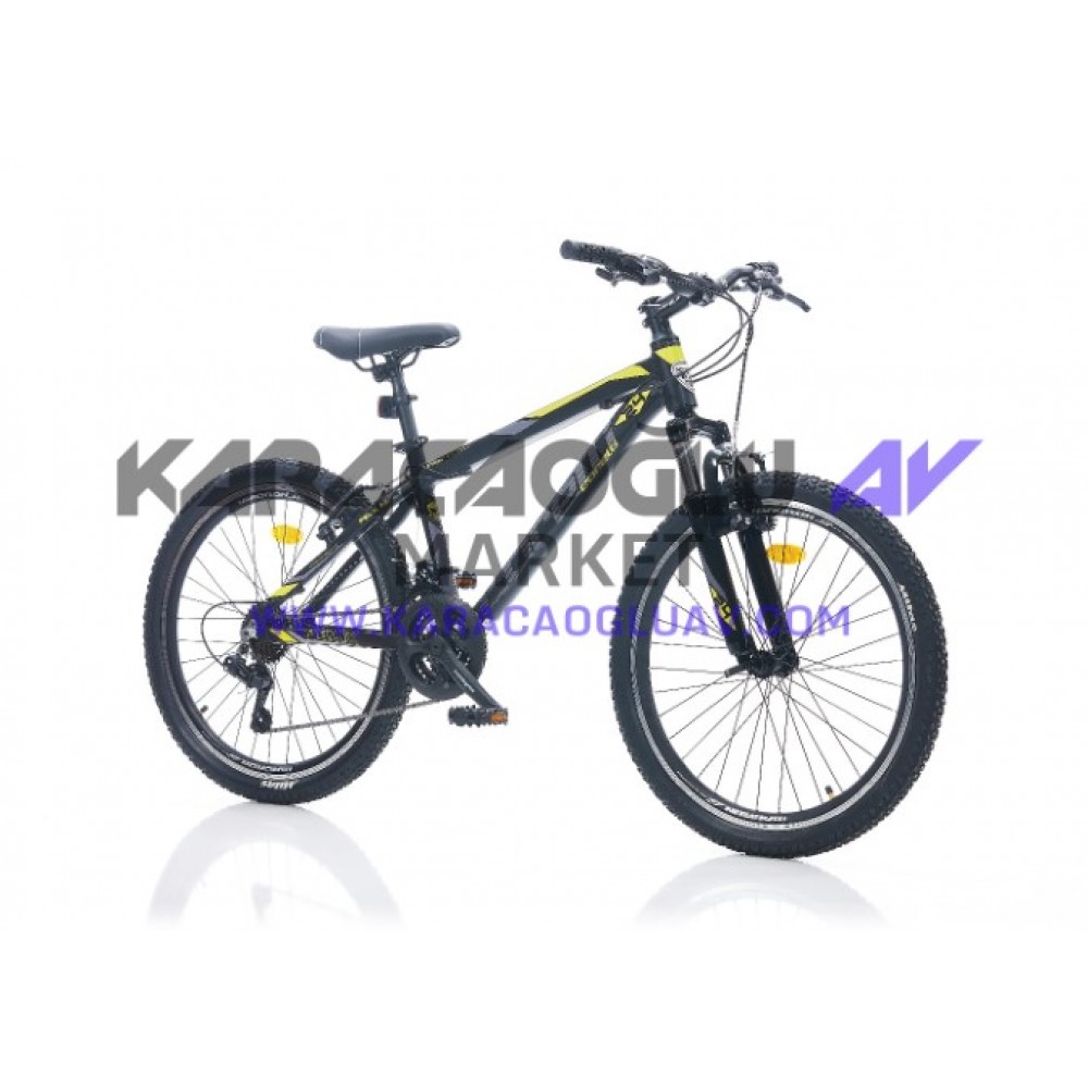 CORELLI FELIX 3.1  RIM :27,5   SIZE :18   COLOR : BLACK  S.C  :YELLOW-GREY  