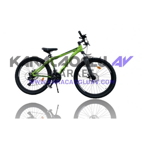 CORELLI VIA 2.0 RIM SIZE:26   FRAME SIZE:15   FRAME COLOUR: GREEN  STİCKER COLOUR:K.GREEN-GREY  