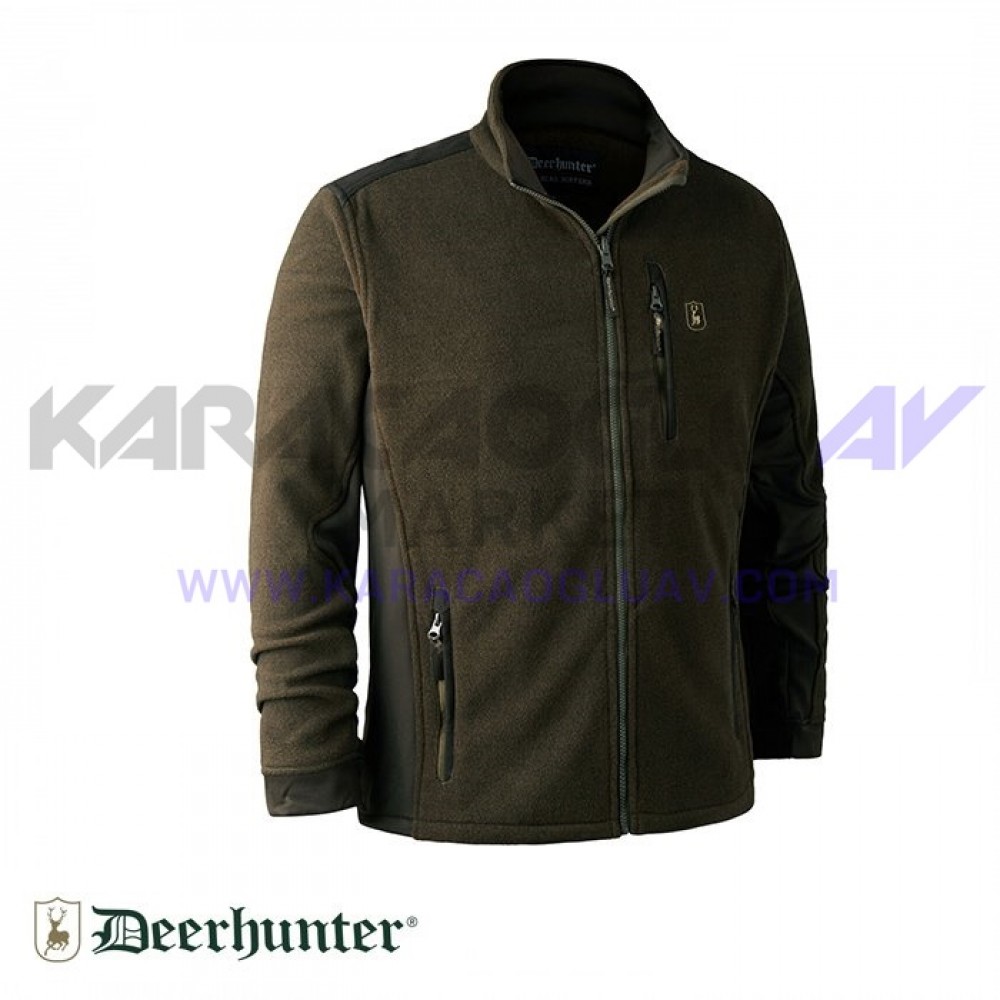 DEERHUNTER Muflon Zip-İn 376 Yeşil Polar Mont