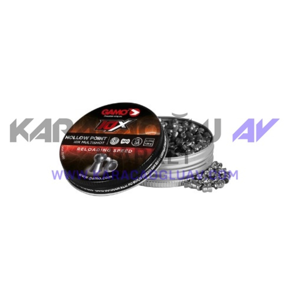 Gamo Hollow Point 10X Havalı Saçma 500'lü 4.5 mm 