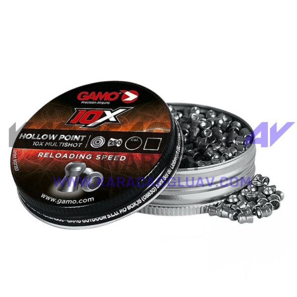 Gamo Hollow Point 10x 5.5 mm Havalı Saçma (250)