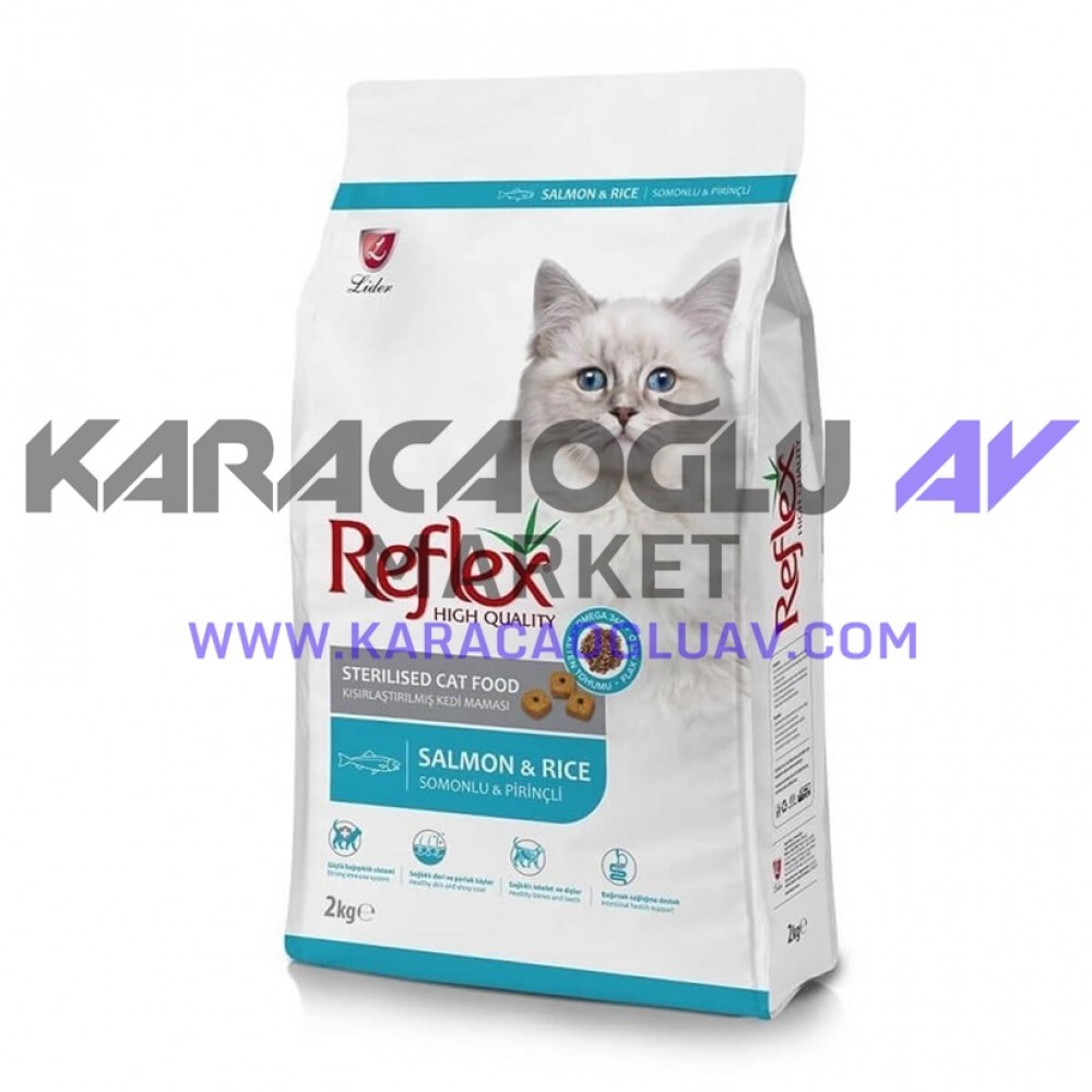 REFLEX STERİLİSED KISIRLAŞTIRILMIŞ BALIKLI KEDİ MAMASI 15 KG