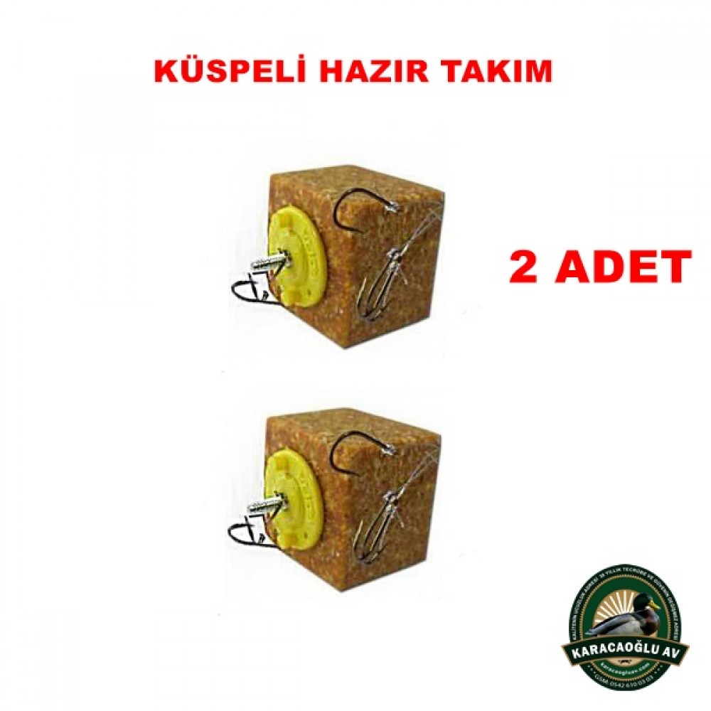 KRC KÜSPELİ HAZIR TAKIM 4 İĞNELİ 2 ADET