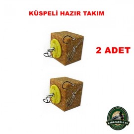 KRC KÜSPELİ HAZIR TAKIM 4 İĞNELİ 2 ADET KRC KÜSPELİ HAZIR TAKIM 4 İĞNELİ 2 ADET