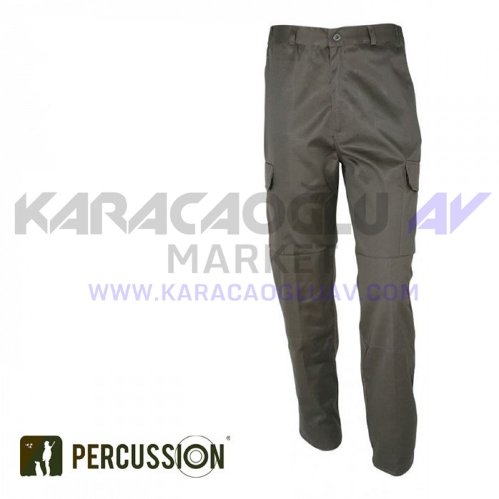 D. PERCUSSION Treesco Pantolon Basic Haki Renk