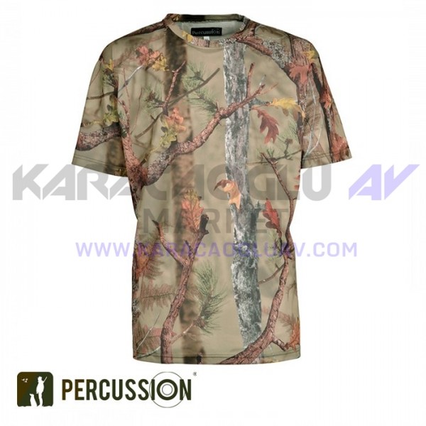 D. PERCUSSION Treesco G.Camo Orman Desen Tişört