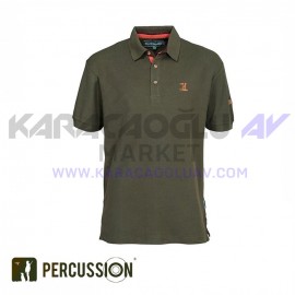 D. PERCUSSION Treesco Chasse Brode Polo Tişört D. PERCUSSION Treesco Chasse Brode Polo Tişört