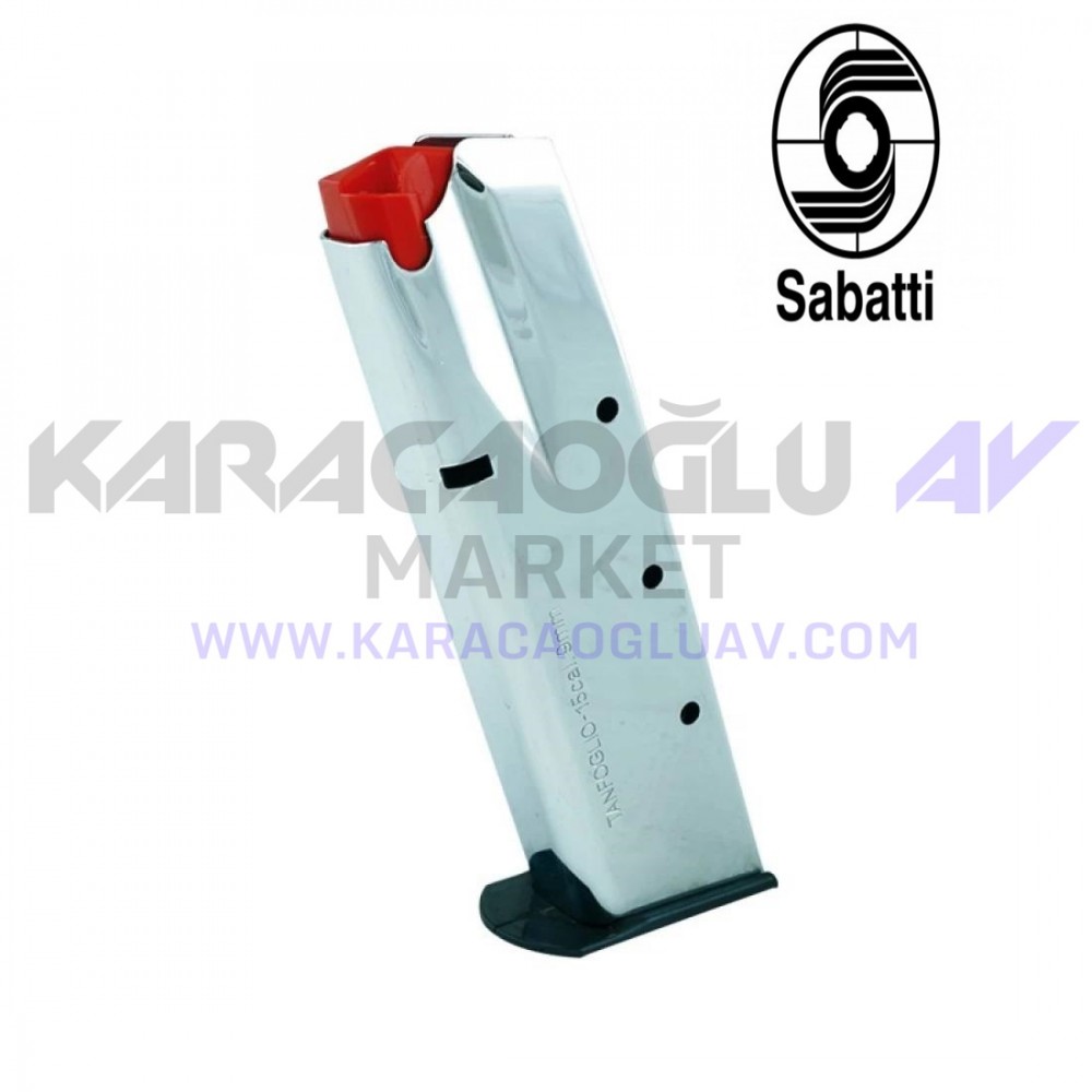 SABATTİ SARSILMAZ (TANFOGLIO) 16'LI SARJÖR ( KROM)