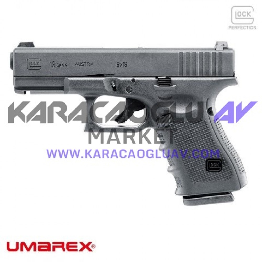 UMAREX Glock 19 Gen4 Airsoft Tabanca - Siyah