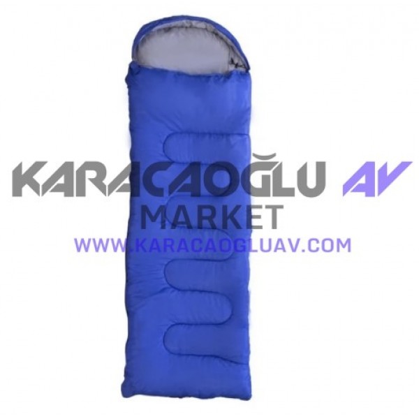 DFT Düz Başlık(190+30cm)x75 Mavi -5/-10° UykuTulum