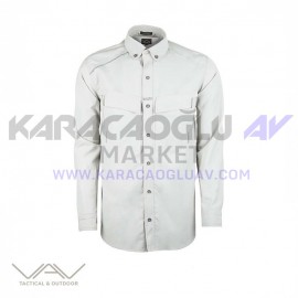 VAV Uzun Kol Gömlek Aura-01 Haki