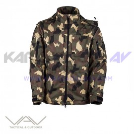VAV Shell HT-01 Softshell Mont Dip Bej VAV Shell HT-01 Softshell Mont Dip Bej
