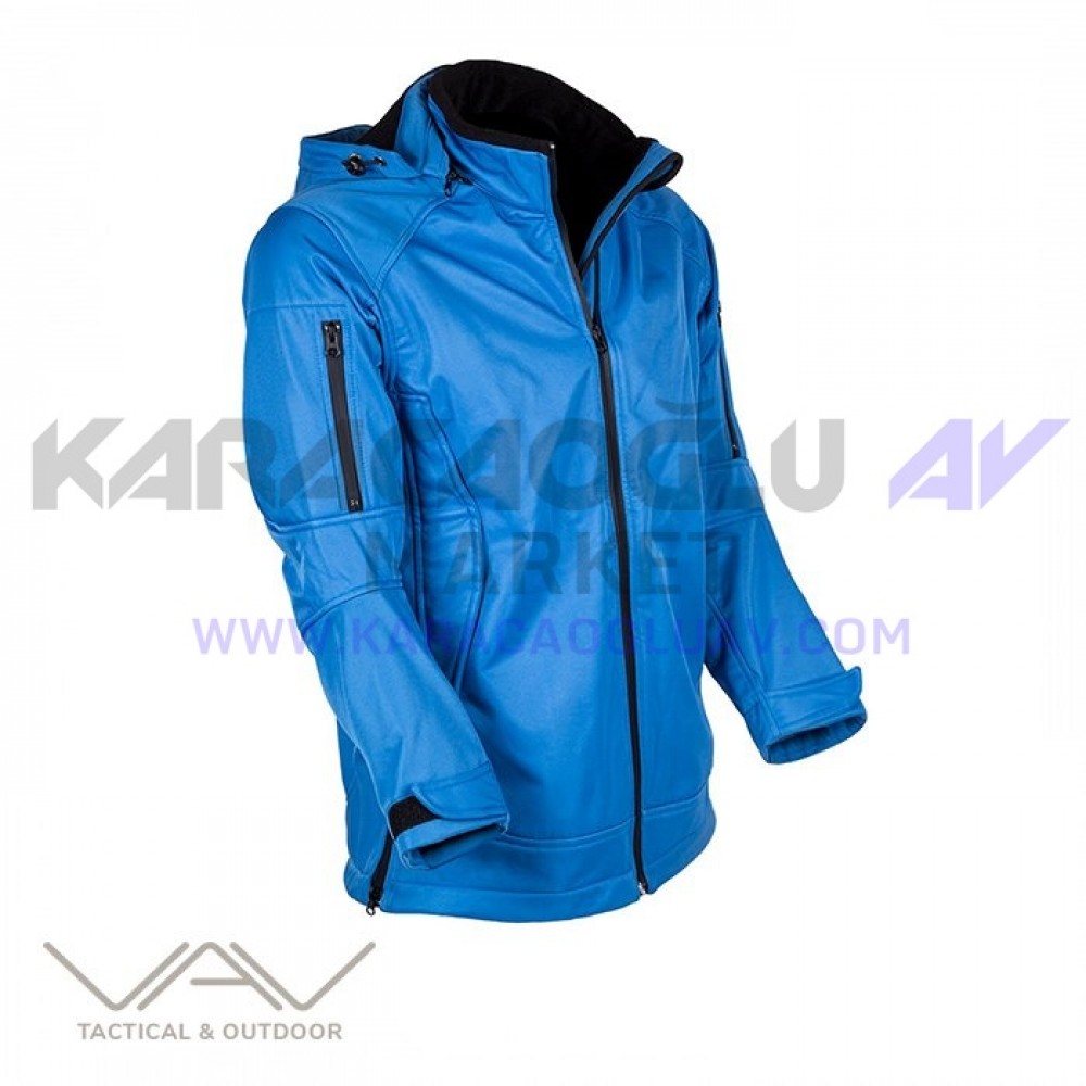 VAV Shell HT-01 Softshell Mont Mavi