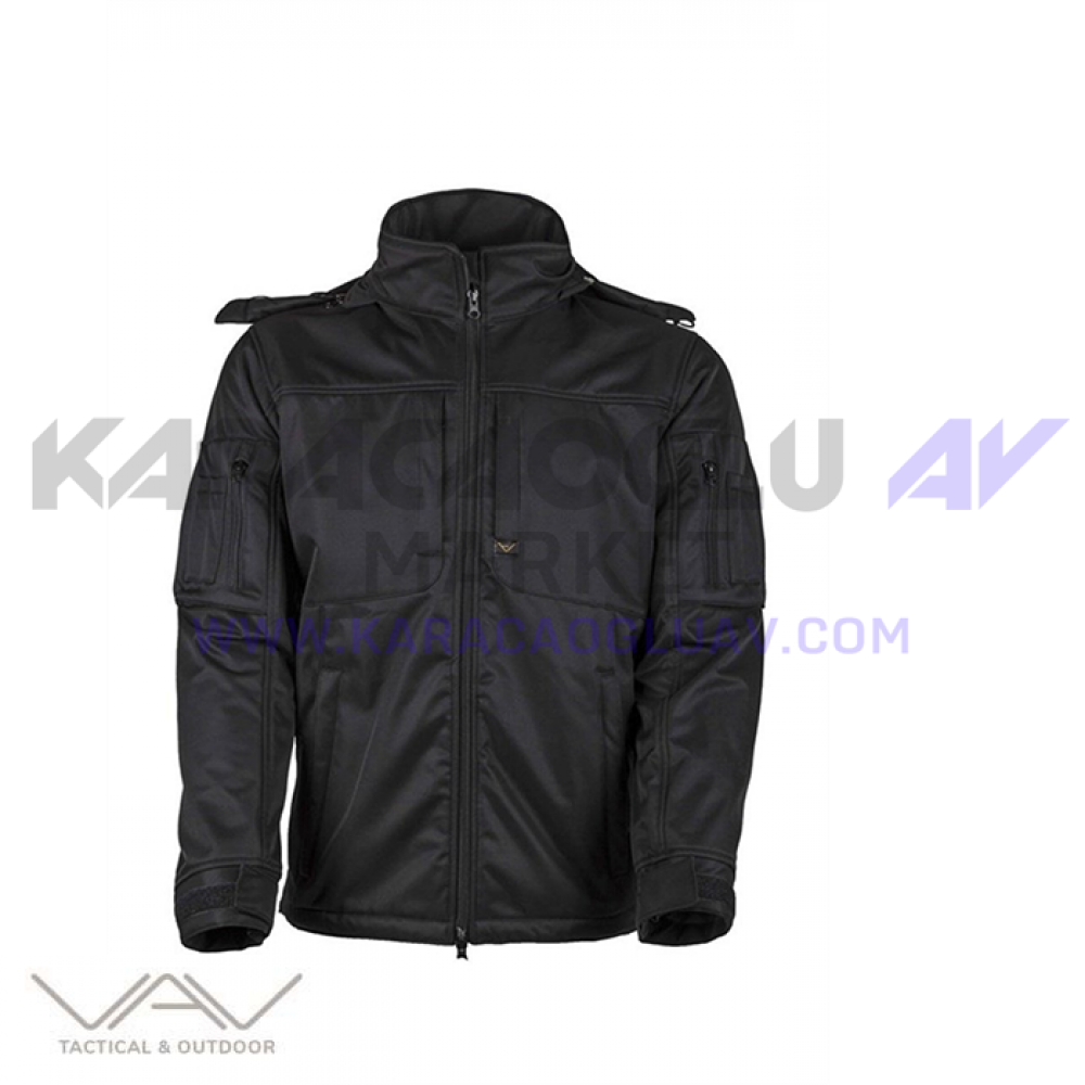 VAV Shell HT-01 Softshell Mont Siyah