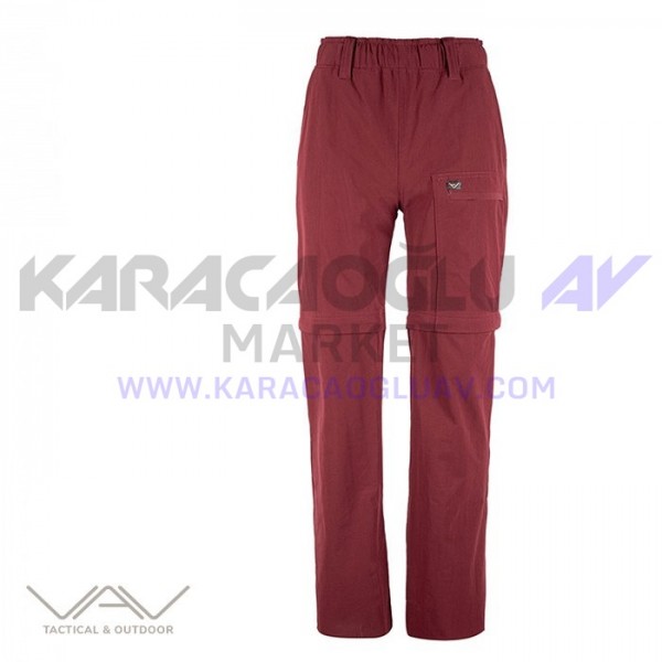 VAV Flextac 11 Outdoor Şortlu Pantolon Bordo