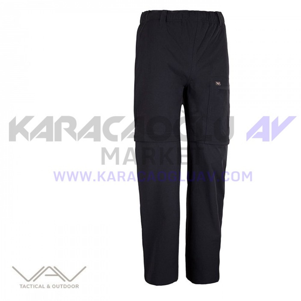 VAV Flextac 11 Outdoor Şortlu Pantolon Siyah